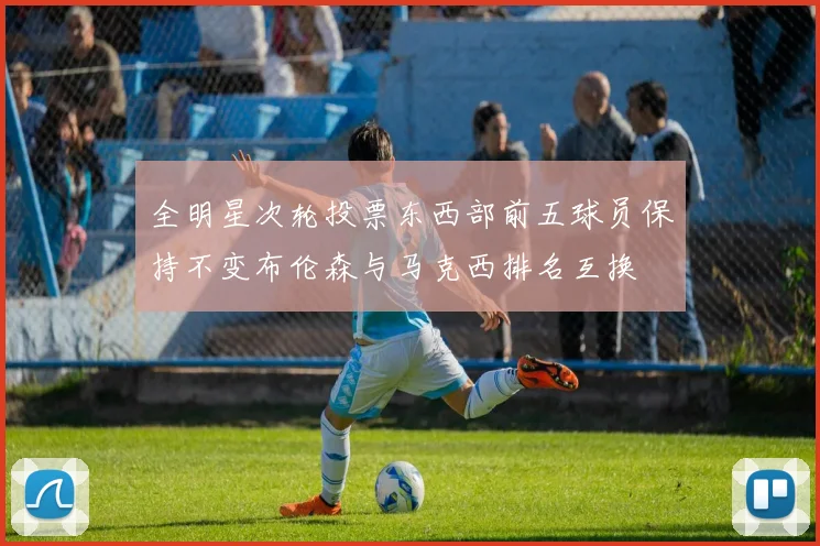 全明星次轮投票东西部前五球员保持不变布伦森与马克西排名互换